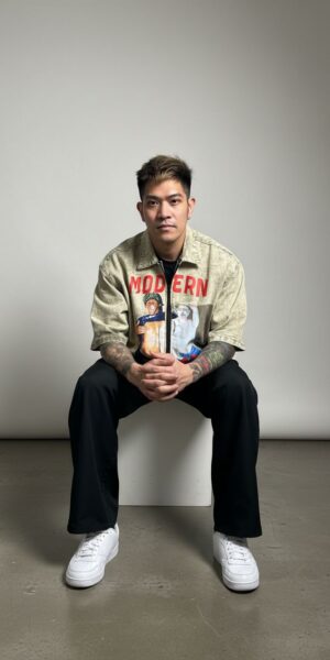 Tyler's World Zipup Shirt